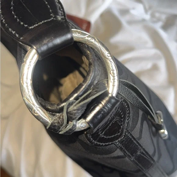 Brighton Black and Brown Shoulder Bags - Picture 9 of 11